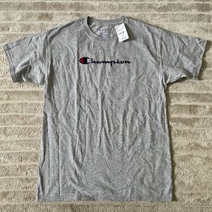 NEW champion gray tee youth XL